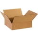 thumbnail image 1 of Marca Partners Cajas De Cartón Corrugado Planas De 14 X 12 X 4, 14 Pulgadas De Largo X 12 Pulgadas De Ancho X 4 Pulgadas De Alto, Paquete De 25 | Caja De Almacenamiento Móvil De Embalaje De Envío Para, 1 of 4