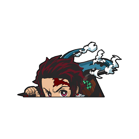 Tanjiro Demon Slayer Sticker | Decorative Anime Decal for Car, Laptop, or Window