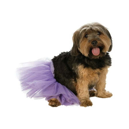 Pet Purple Dog Cat Ballet Princess Tutu Spring Easter Skirt-S-M