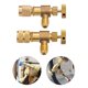thumbnail image 5 of Scienceny Paquete de 2 válvulas adaptadoras de seguridad R22 universales, válvula de llenado de refrigerante, convertidor de rosca de manguera, Válvulas, 5 of 6