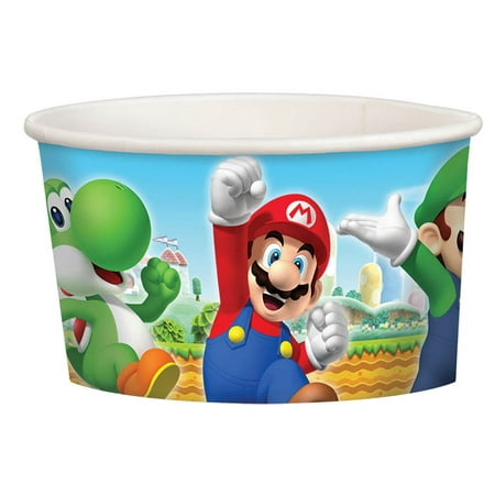 Super Mario  Treat Cups 8 Pack Party  Supplies  Walmart  com