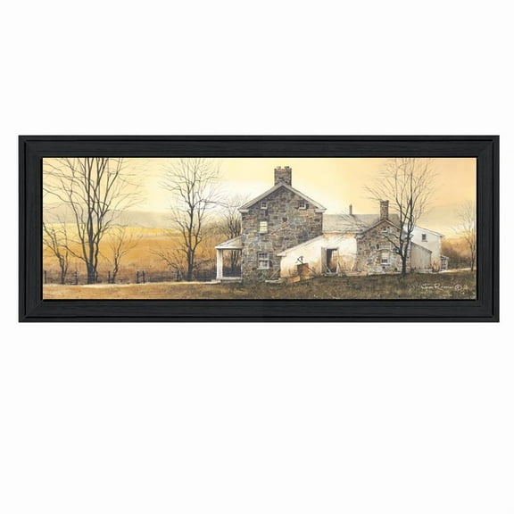A New Day By John Rossini Printed Framed Wall Art Wood Multi-Color