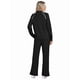 thumbnail image 4 of Conjuntos de Salón para Mujer, Conjuntos de 2 Piezas para Otoño, Pantalones Anchos, Conjuntos A Juego, Ropa de Mujer Negro M, 4 of 8