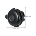 thumbnail image 2 of 10 Pcs Sonnette de Vélo Rotative pour Filles Bicyclette Ronde Aluminium Design Simple, 2 of 8