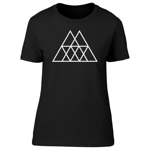Two Triangles Fused T-Shirt Women -Image by Shutterstock, Female Medium