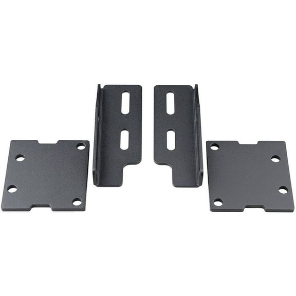 Rugged Ridge by RealTruck Cowl Light Bar Bracket for Jeep JL/JT | Steel, Black | 11232.71 | Compatible with 2018-2024 Jeep Wrangler JL; 2020-2024 Jeep Gladiator JT