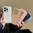 thumbnail image 3 of Flower Butterfly Pattern Faux Leather Phone Case, Simple and Fashionable, Drop-Proof and Wear-Resistant, for iPhone 15 14 13 12 11 Pro Max Plus Phone Case (Black,iPhone 12), 3 of 7