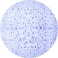 thumbnail image 1 of Ahgly Company Machine Washable Indoor Round Oriental Blue Traditional Area Rugs, 5' Round, 1 of 4