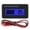 Blue, variant on Universal 12-48V Battery Capacity Indicator Voltmeter with Blue Backlit LCD Screen, Waterproof Digital Voltage Tester Meter for Cars and Devices, Size 1.69x0.91x0.55 inches / 4.3x2.3x1.4 cm