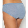 thumbnail image 2 of Women's Hanes 47HUSH Comfort Soft Hipster Panty - 4 Pack (WhiteDenimBlueRoyalty 8), 2 of 2