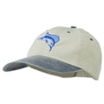 thumbnail image 2 of Sailfish Embroidered Two Toned Washed Cap - Navy Khaki OSFM, 2 of 5