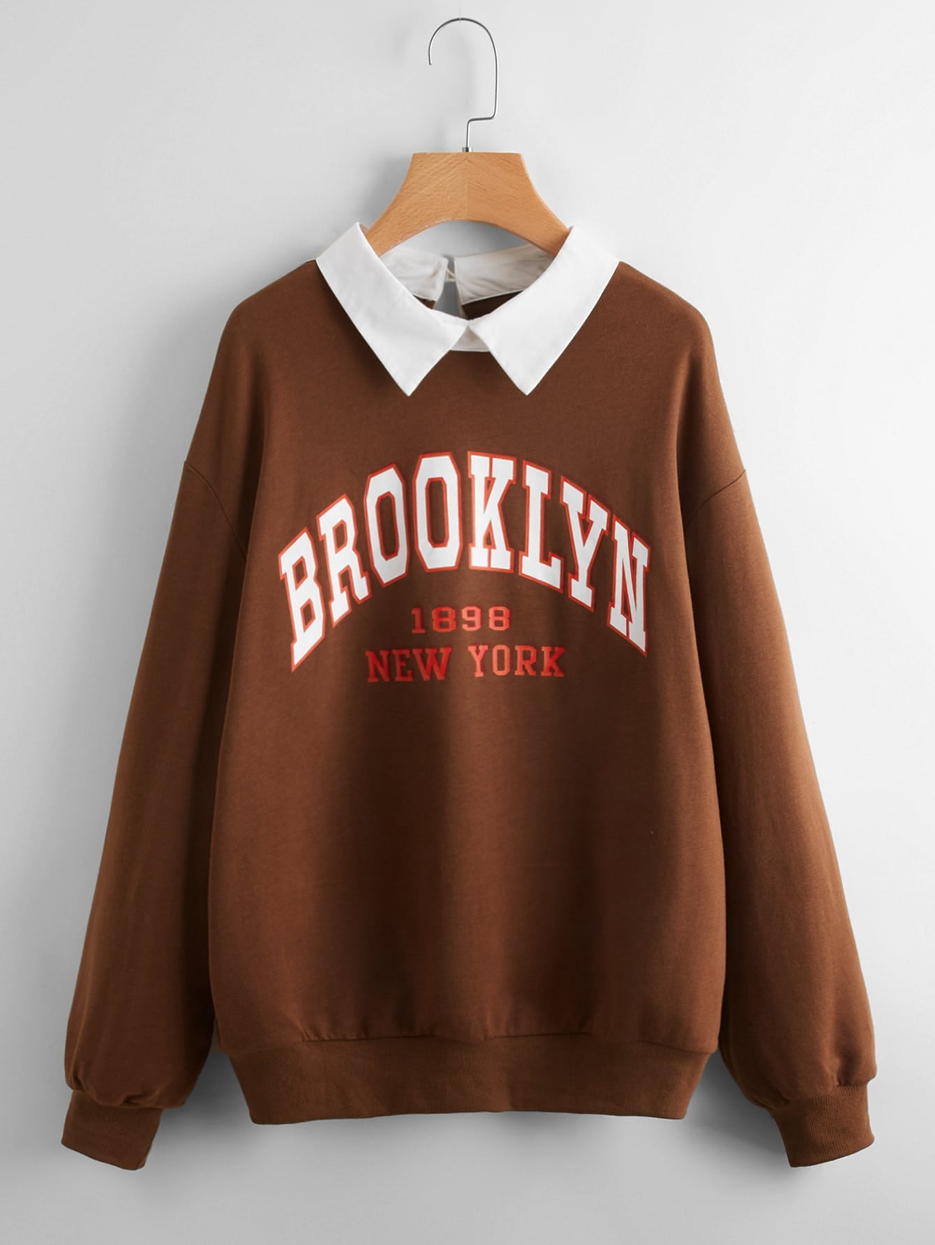 Women's Plus Letter Graphic Contrast 