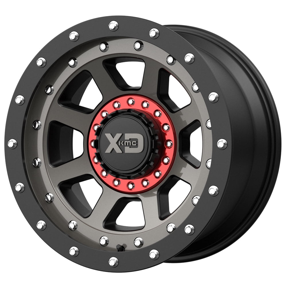 XD Series XD137 FMJ 20x10 8x180 18mm Black/Tint Wheel Rim 20" Inch