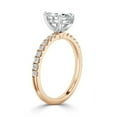 thumbnail image 2 of OM-RE Solitaire G Diamond Engagement Ring, 2 ct, 14k Gold, 2 of 2