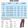 thumbnail image 4 of TQWQT Womens Summer Linen Pants Casual Loose Drawstring Elastic High Waist Palazzo Straight Lounge Trousers with Pockets Army Green XL, 4 of 4