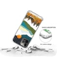 thumbnail image 3 of Winters Night Mountain Lake Moon Case for iPhone 12 Pro,Aesthetic Art Design Pattern TPU Shock-proof Cover Case, 3 of 4