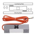 thumbnail image 4 of Electronic Scale Sensor, Aluminum Alloy Load Cell Sensor 200kg High Sensitivity Accurately  For Industrial Production, 4 of 8