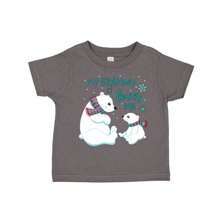 

Inktastic My Grammy Loves Me- Cute Polar Bears Gift Toddler Boy or Toddler Girl T-Shirt