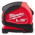 thumbnail image 1 of Milwaukee 48-22-6626 8M/26ft Compact Ruban à Mesurer, 1 of 5