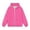 00-Hot Pink1787, variant on XIAOCHA Womens Zip Up Hoodie Solid Long Sleeve Hoodies Everyday Basic Hooded Sweatshirt, Hot Pink, Sizes M