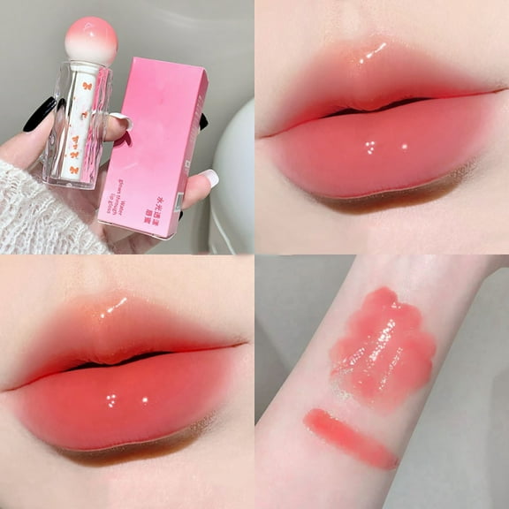 Lip Gloss, Hydrating Lip Balm, Sheer Glossy Moisturizing Lip Care for Daily Use, Natural Lightweight Texture with Long-Lasting Nourishment and Glossy Shine