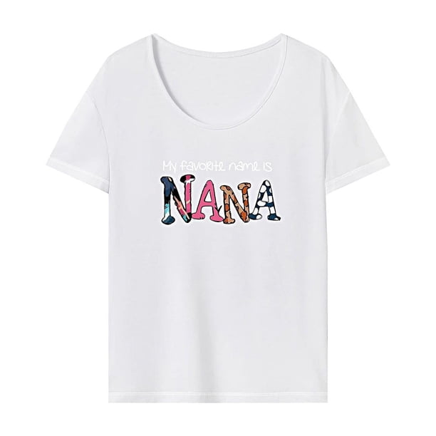 Camiseta para mujer de verano con cuello redondo para deportes, camping, regalo del día de San Valentín S