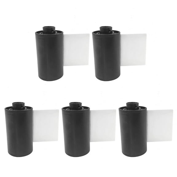 RUISINERY Pack Of 5 Reloadable Film Canisters Film Cassettes For 35mm/135mm Cameras High Durability And Easy Loading Storage Case