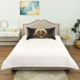 thumbnail image 6 of Dailycode Satin Pillow Case Standard Silk Pillow Cover for Hair and Skin Envelope Closure Majestic Lion King 20"x26", 6 of 9