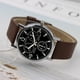 thumbnail image 3 of Reloj de cuarzo para hombre, relojes para hombre, relojes de tres esferas, reloj de cuarzo para hombre, reloj con correa de cristal azul, reloj para hombre, 3 of 5