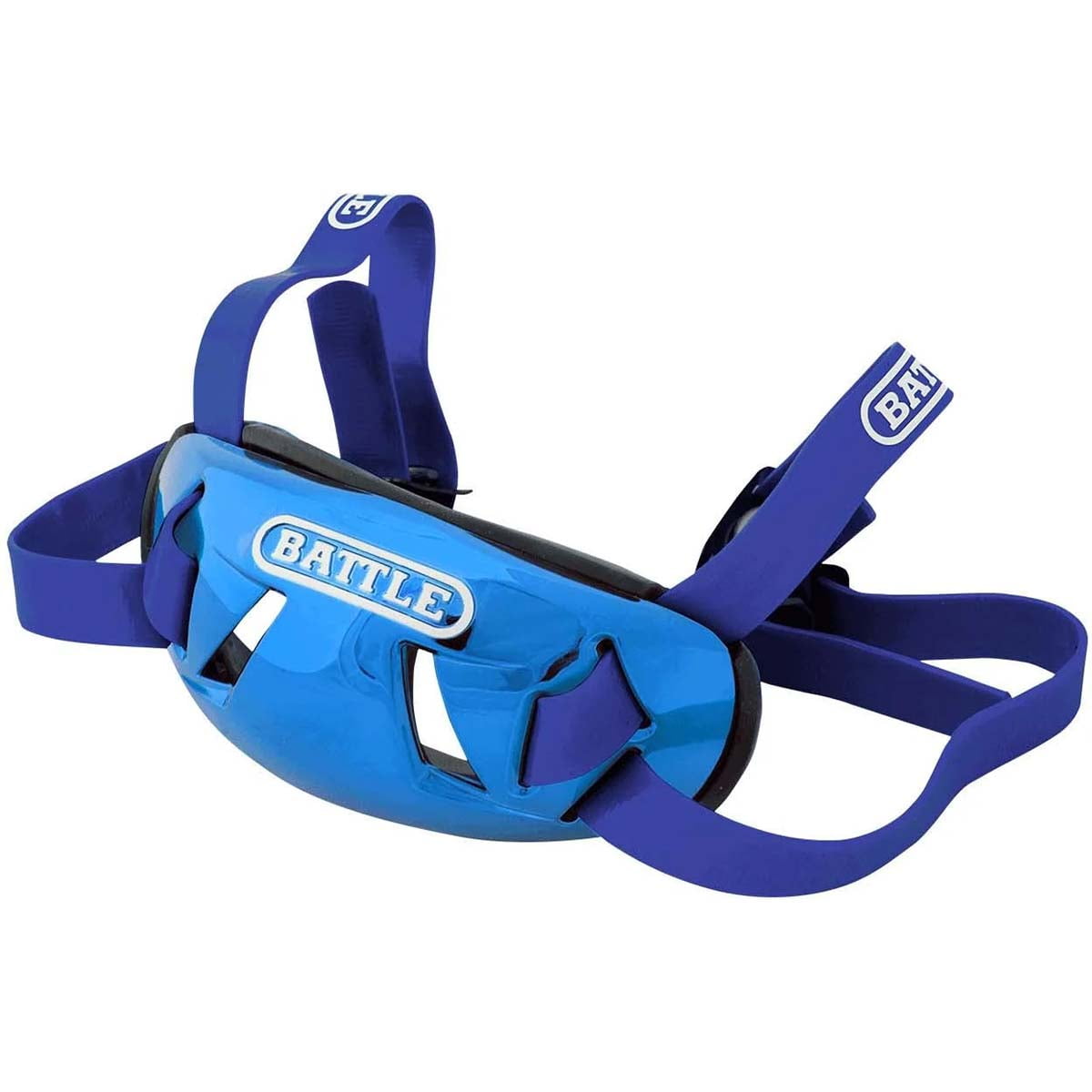 Battle Sports Youth Protective Football Chin Strap Blue