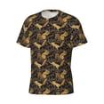 thumbnail image 3 of Rocae Squirrel Gathering Nuts for Men's Moisture-Wicking Crew Tee - T-Shirt for Sports, Outdoor Activities, and Casual Wear3X-Large, 3 of 9