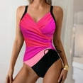 thumbnail image 2 of QNANSPI Swimsuit One Piece for Women, One Piece Swimwear for Ladies, Womens Fashion Print Swimsuit with Adjustable Drawcord Swimwear, 2 of 5
