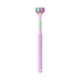 thumbnail image 5 of Vogacara Cepillo de portátil para adultos, hogar, hotel, mujeres, hombres, cepillo de dientes, herramienta de limpieza de 360 ​​grados, Violeta 2piezas Vogacara CBP444138, 5 of 5