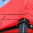 thumbnail image 3 of 1pc Outdoor Top Cover, Outdoor Gazebo Garden Marquee Top, Tent Replacement Sun Shade Canopy Cover For Outdoors, Camping Accessories, 3m*3m/118in*118in, 3 of 7