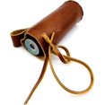 thumbnail image 4 of Telescope Spyglass Royal Antique Look Vintage Pirate Solid Brass & with Real Leather Cover Telescope 6 inch, 4 of 8