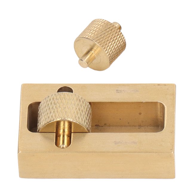 Caja de pintura de borde de cuero caja de pintura de cuero de alta resistencia de latón ampliamente utilizada de 4 pasos para cuero ANGGREK Otros