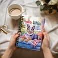 thumbnail image 3 of Watercolor Hello Winter Australian Cattle Dog Chill Christmas Welcome Spiral Bound Journal Heeler Lover Gifts 5x7in Spiral Notebook - 00016, 3 of 5