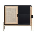 thumbnail image 3 of Sunpan Avida 37.5" Modern Wood MDF and Iron Sideboard in Black, 3 of 5
