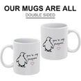 thumbnail image 3 of Boyfriend Coffee Mugs You'Re My Penguin Boyfriend Gift Coffee Mug, Comfortable To Hold, Birthday Present For Men Women Wife Husband Daughter Friends, 3 of 7