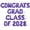 Purple, variant on Letter Balloons - CONGRATS GRAD CLASS OF 2028 16" Inch Alphabet Letters Foil Mylar Balloon Graduation Party Banner (Purple)