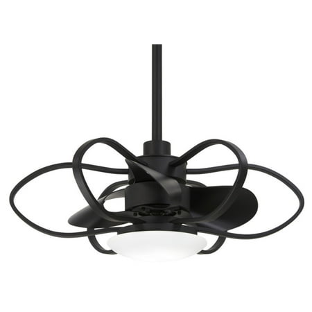 

Minkaaire Gordon Gordon 29 Wide 14 Sweep 3 Blade Integrated Led Indoor Fandelier - Coal