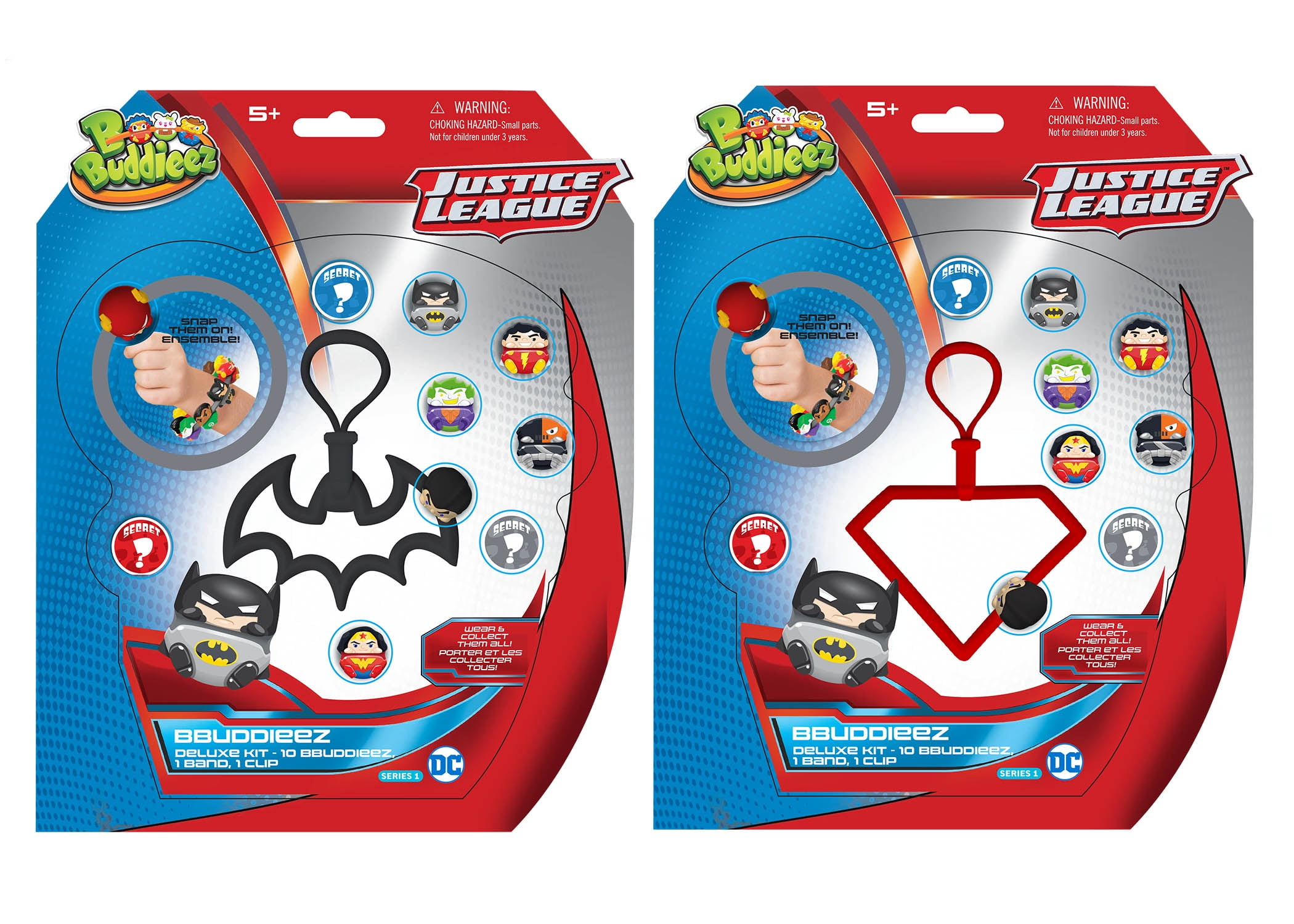 Justice League Bbuddieez Deluxe W/10- Assorted