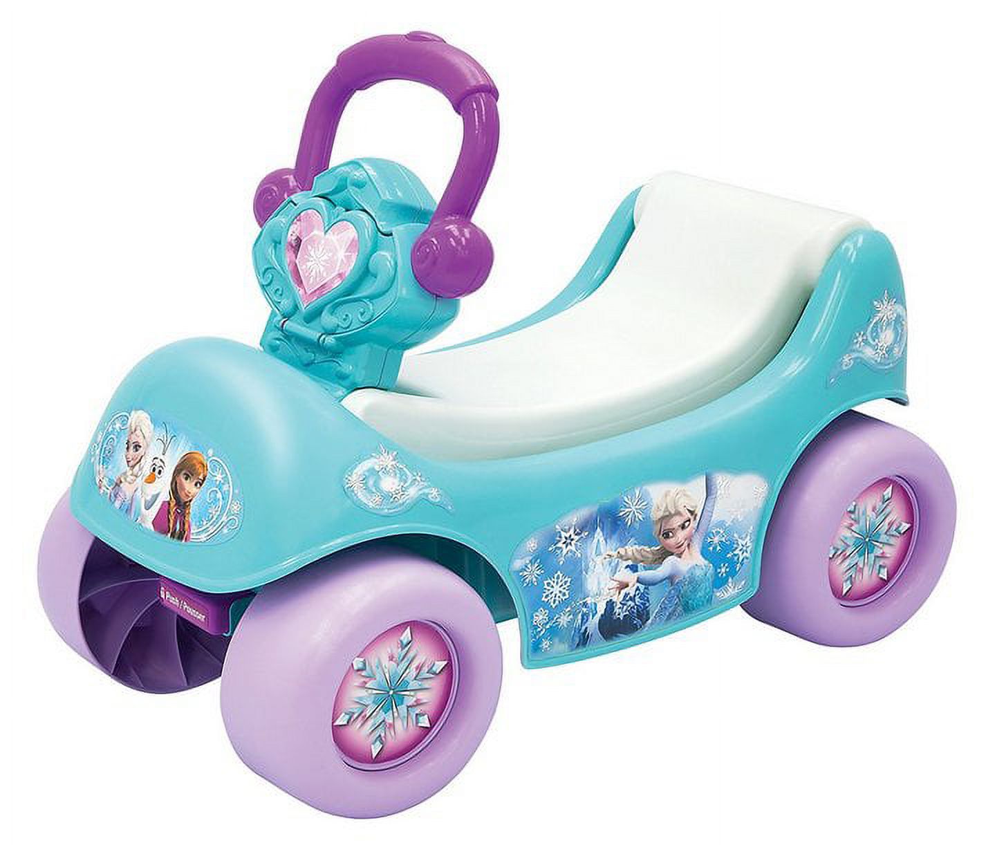Disney Frozen Musical Winter Coach Happy Hauler Ride-On Wagon - Jakks Pacific - image 2 of 3