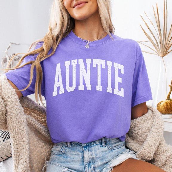 Aunt Shirt, Retro Auntie Shirt, Cool Aunt Shirt, Gift For Aunt, New Aunt Gift, Mother'S Day, Pregnancy Announcement For Aunt Unisex S-5XL Hot Trending Shirt, Vintage Birthday Gift