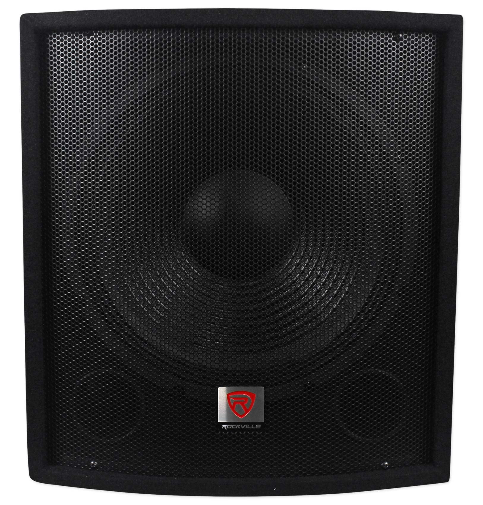 (2) Rockville RSG15 15 3000w Passive DJ/Pro Audio PA Speaker+(2) 15" Subwoofers