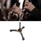 thumbnail image 1 of Soporte Para Trípode Para Clarinete, Soporte Estable, Pies De Goma, Soporte Plegable Para Flauta, Antideslizante Para Instrumentos De Viento De Madera, 1 of 7