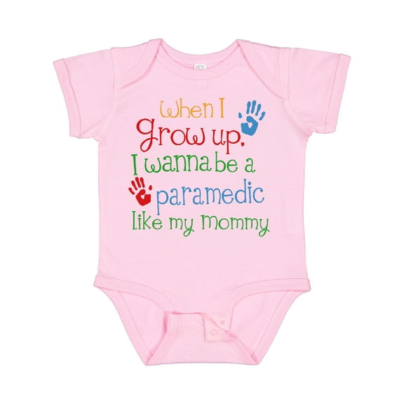 Inktastic Paramedic Like Mommy Boys or Girls Baby Bodysuit