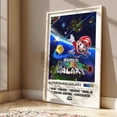 thumbnail image 2 of Super Mario Galaxy Four Color Space Poster Wall Art Decor 24x36 UNFRAMED, 2 of 3