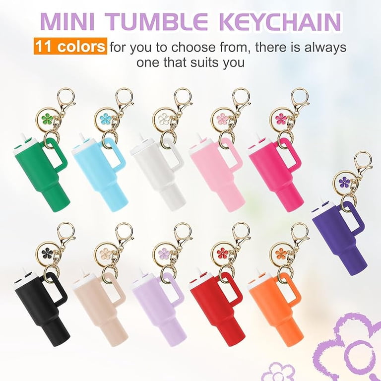 Mini Tumbler Keychain for Stanley,2 PCS Mini Cup Keychain Stanley