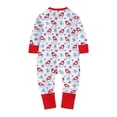 thumbnail image 2 of Bellafa Baby Boys Girls Organic Cotton Zip-Front Sleeper Pajamas, Unisex Infant Chirtmas Footless Sleep 'n Play Romper, 2 of 9